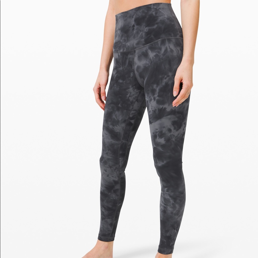 ON HOLD Lululemon Align Diamond Dye 25” size 4